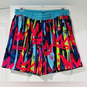 Baseball Lifestyle 101 Graffiti Mens Shorts